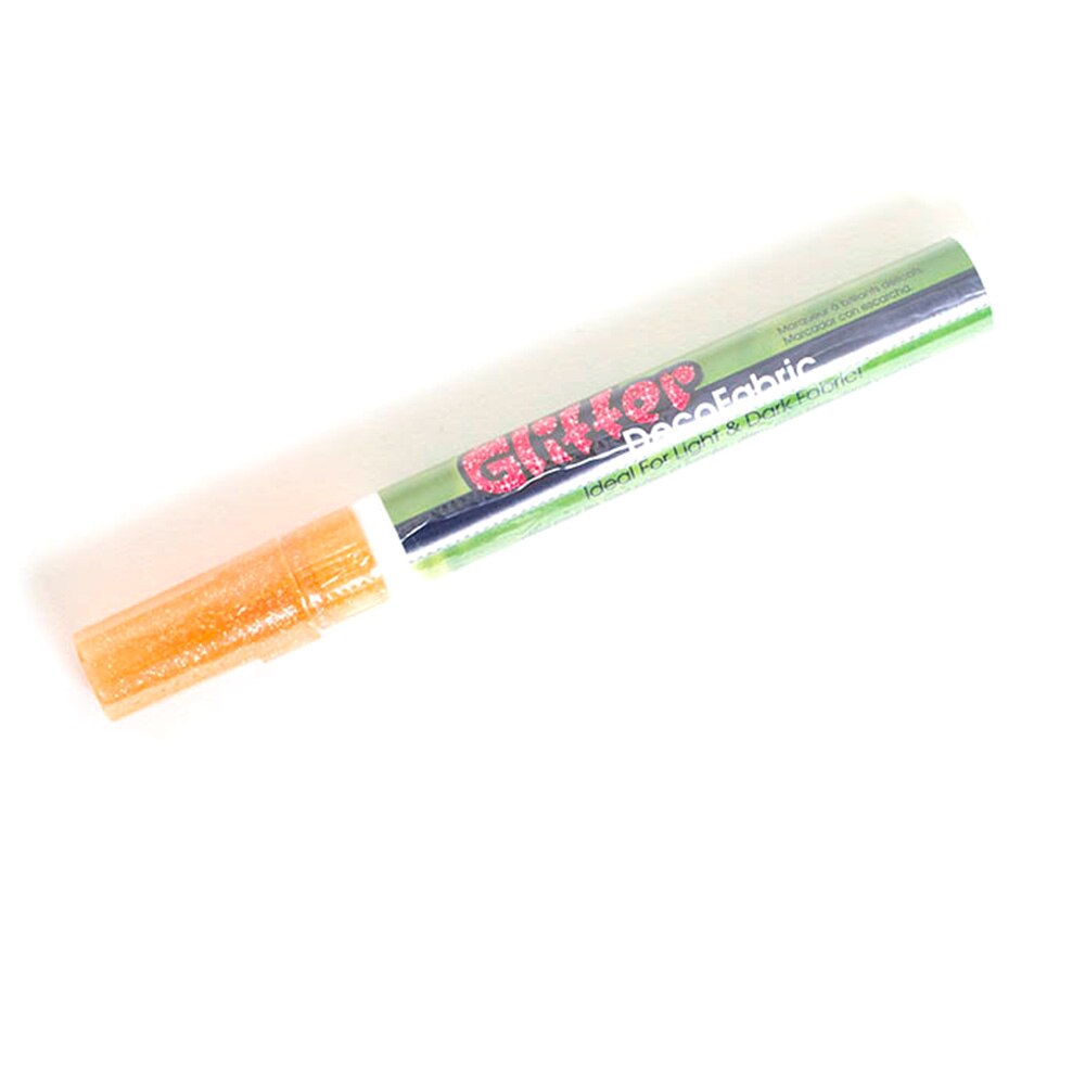 Uchida, Paint Marker, Art & School, DecoFabric, Glitter Paint Pen, Assorted Colors, 687212